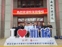 <b>机械工程学院举办校友返校系列勾当</b>